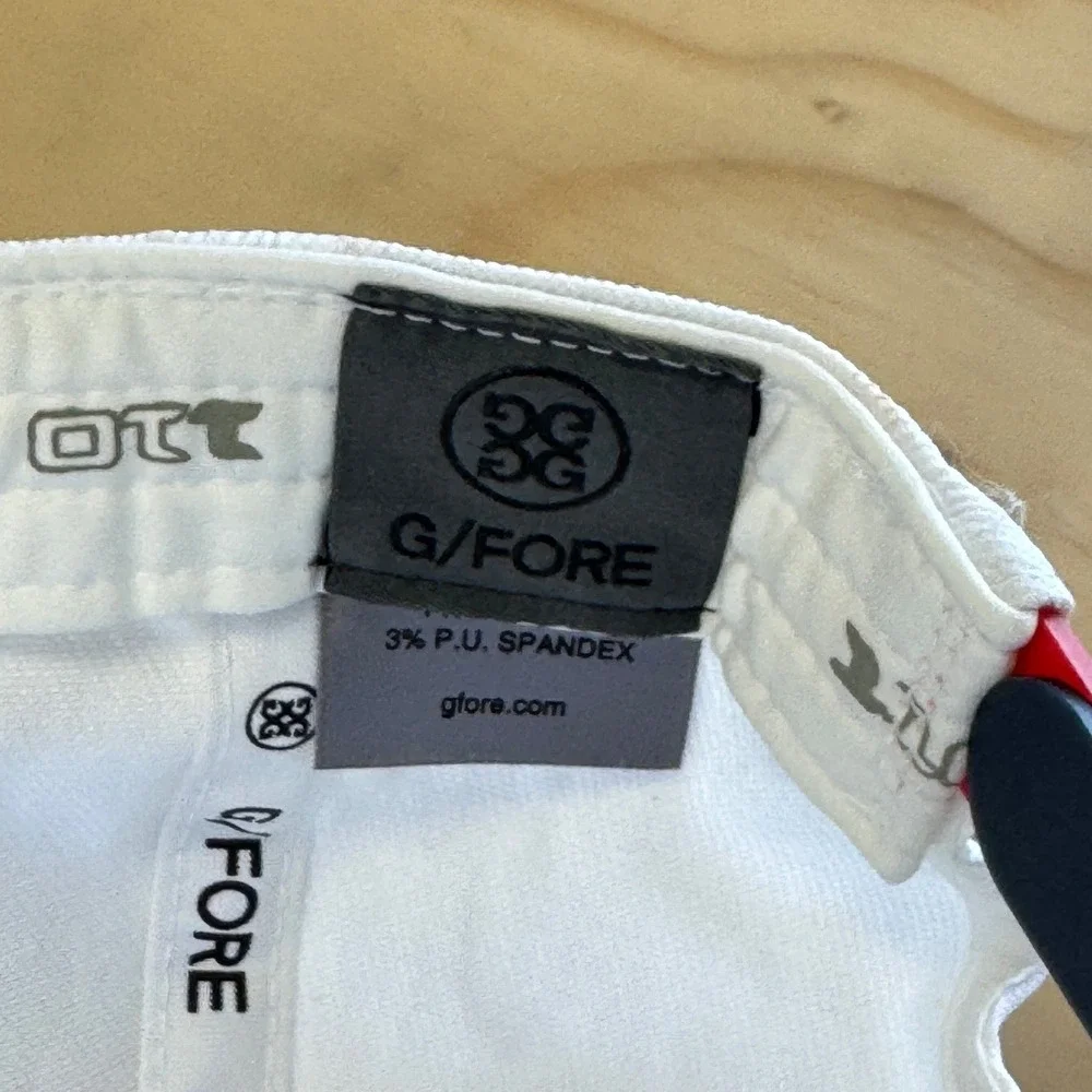 GFORE 123rd US Open LACC Golf Hat Mens White Circle Gs Snapback Cap Los Angeles